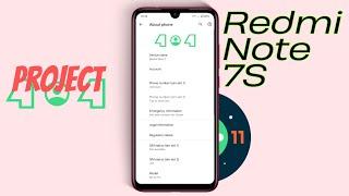 Flashing PROJECT 404 CAF ROM in Redmi Note 7/7S | CAF ROMs are always good as compared to EAS & HMP?