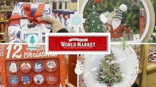 WORLD MARKET CHRISTMAS TIME! ADVENT CALENDARS + ORNAMENTS + HOT CHOCOLATE+ FESTIVE COOKIES & MORE