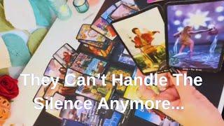  They Can't Handle The Silence Anymore! The End of No Contact! LOVE SOULMATE TAROT READING