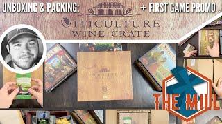 Unboxing & Packing: Viticulture Wine Crate + First Game Promo - The Mill