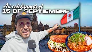 ASÍ celebra MÉXICO el 15 DE SEPTIEMBRE