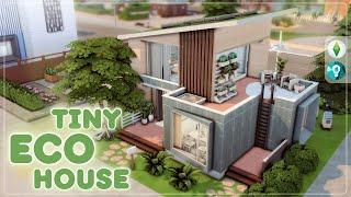 Крошечный эко дом│Строительство│Eco Tiny House│SpeedBuild│NO CC [The Sims 4]