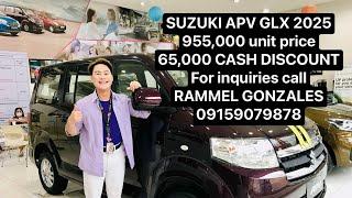 SUZUKI APV GLX DUAL AIRCON 2025 MODEL. #rammelgonzales