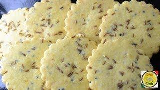 Masala Cheese Cookies - By Vahchef @ vahrehvah.com