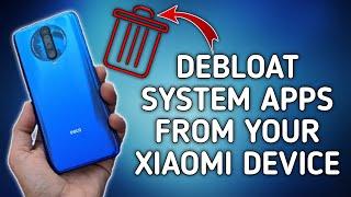 Remove System Apps for Xiaomi Devices & POCO Device | Uninstall System Apps Without ROOT