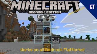 Minecraft Bedrock - AUTOMATIC COW FARM | Tutorial  PS4, PS5 , MCPE , Xbox , Windows & Switch