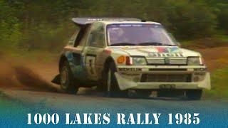 WRC Rally 1000 Lakes 1985 | Lancia 037 | Audi Quattro | Peugeot 205 T16