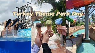 Turkey Antalya Trip Day 3 Vlog(Land of Legends Theme Park, Accident, Dolphin Show, Night Shopping)