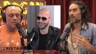 Joe Rogan and Russell Brand discuss Andrew Tate