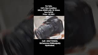 Nikond5600 DSLR camera for Sale......#trendingshorts #shortvideo #nikon #nikond5600 #camerastore