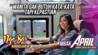 MBAK APRIL AKAS GREEN TRIP PO HARYANTO - SULTAN PROBOLINGGO NYETIR BUS AVANTE