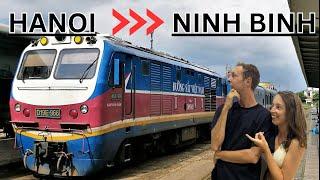 HANOI to NINH BINH | We get OUR first TRAIN in Vietnam | Our adventure continues