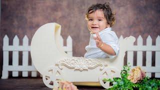 First birthday || vikranth || baby photo shoot || cinematic video || prani joy