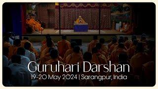 Guruhari Darshan, 19-20 May 2024, Sarangpur, India