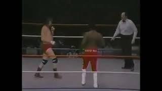 Terry Funk W/ Jimmy Hart vs The Junkyard Dog (WWF Championship Wrestling 2/15/86)
