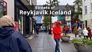 Walking Tour Reykjavik Iceland HD w/Natural Sound