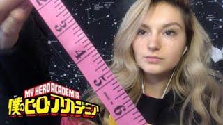 Measuring You ASMR ~ B Measures You For Your Hero Costume! (MHA/BNHA) // Whispering