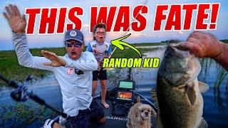 THIS WAS FATE! - Taking a Random Kid Fishing! (Random Acts of Kindness)