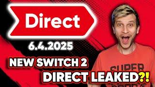 NEXT Nintendo Switch 2 Direct LEAKED?! Here’s Everything You Need to Know!