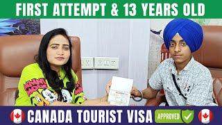 Canada Tourist Visa Approved In Young Age and Fresh Passport | Canada Tourist visa latest Updates