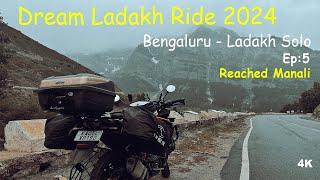Dream Ladakh Ride 2024 | Bengaluru to Ladakh Solo | KTM 390 Adventure long Ride | Tamil | Episode 5