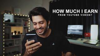 How much I EARN from YOUTUBE VIDEOS in a month ?