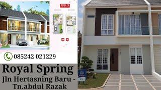Rumah 2 Lantai Royal Spring Hertasning Makassar