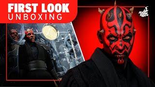 Hot Toys Darth Maul With Sith Speeder Unboxing | First Look