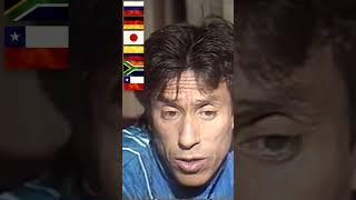 This countries were NOT allowed to go to a World Cup