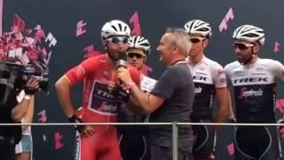 Giro d'Italia, 18esima tappa. Muggió presentazione della squadra Trek-Segafredo