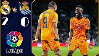 RESUMEN | REAL MADRID VS REAL SOCIEDAD | HIGHLIGHTS | TODOS LOS GOLES | REAL MADRID VS | MBAPPE |