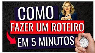  Como fazer ROTEIROS pra vídeos no YOUTUBE em 5 minutos! [SIMPLES E RÁPIDO!]