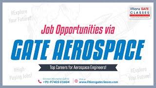 Job Opportunities through GATE Aerospace | Career Opportunities for Aeronautical/Aerospace Engineers