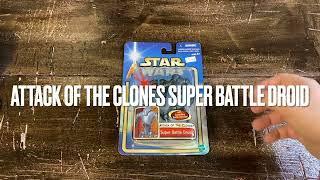 Star Wars | 2002 Attack of The Clones | Super Battle Droid Figure