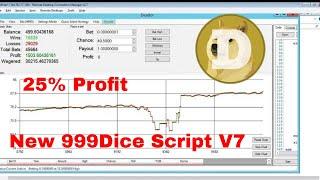 New 999Dice Trick - Dicebot scripts V7 - Free download - Gaps Filler v2