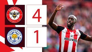 Brentford vs Leicester 4-1 Highlights | Premier League - 2024/2025