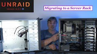 Migrating My UnRaid Server to a RoseWill 4U case