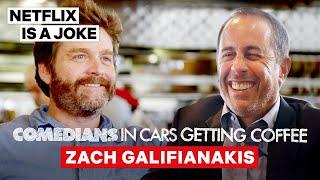 Zach Galifianakis Tricked Jerry Seinfeld Into Doing Between Two Ferns | Netflix Is A Joke