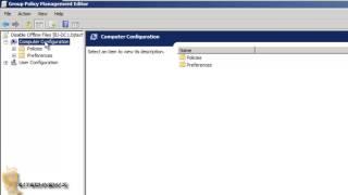 Disable 'Offline Files' with Group Policy