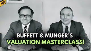 Warren Buffett & Charlie Munger’s Art of Valuation | 1-Hour Masterclass!