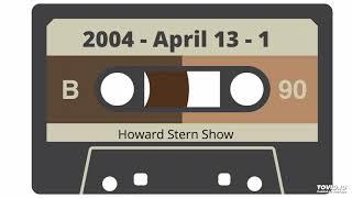 2004 - 4 - 13 - Howard Stern Show - Complaining about Clear Channel & Robin's News