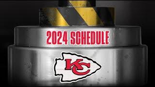 Chiefs 2024 Schedule Release | Hydraulic Press | Kansas City Chiefs