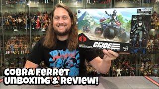 Cobra Ferret GIJOE Classified Unboxing & Review!