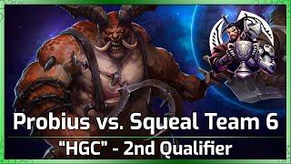 Sexy Probius vs. Squeal Team 6 - HGC 2024 - Heroes of the Storm