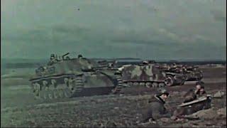 German Raw Color Footage from the Oder Front- February/March 1945