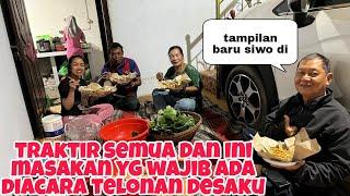 TRAKTIR SEMUA DAN INI MASAKAN YG WAJIB ADA DIACARA TELONAN TIARA‼️