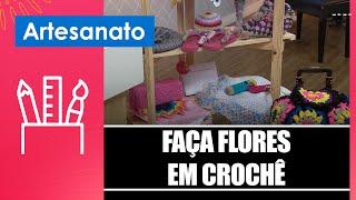 Aprenda a fazer flores em crochê com a artesã crocheteira Rita Vloet – 04/03/25