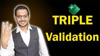 Triple Data Validation In Excel | POSSIBLE NOW! | How to apply Triple Data Validation