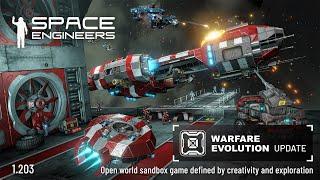 Space Engineers | Update 1.203 - Warfare Evolution & Decorative Pack #3