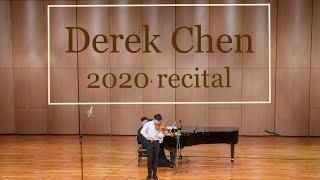 陳沛梧  Derek Chen Rehearses Beethoven Sonata No.5  (2020 Violin Recital )